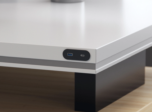 VersaPick – Grommet Inteligent Ultra-Compact pentru Încărcare USB-A și USB-C
